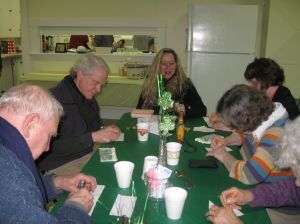 Everyone got in on the game playing!