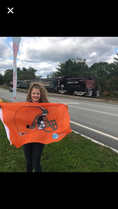 Caitlin Browns train