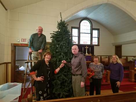 Cheristmas tree assembly 2 2019